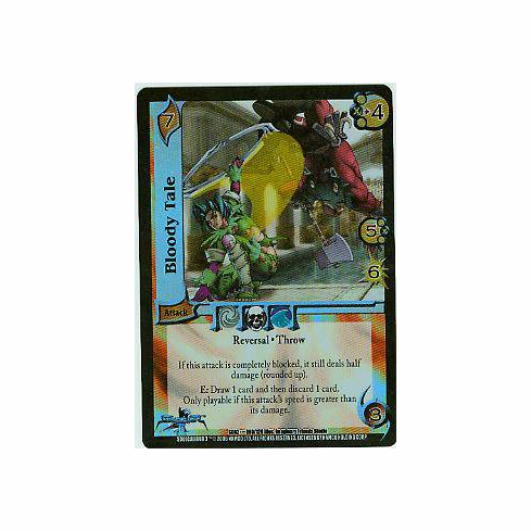 UFS Soul Caliber A Tale of Swords and Souls Bloody Tale FOIL Single Card