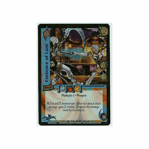 UFS Soul Caliber A Tale of Swords and Souls Embrace of Lust FOIL Single Card