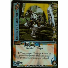 UFS Soul Caliber A Tale of Swords and Souls Enlil's Punishment FOIL Single Card