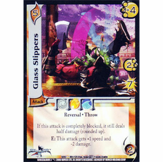 UFS Soul Caliber A Tale of Swords and Souls Glass Slippers FOIL Single Card