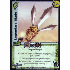 UFS Soul Caliber A Tale of Swords and Souls Legendary Blade FOIL Single Card