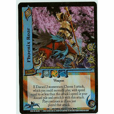 UFS Soul Caliber A Tale of Swords and Souls Phoenix Roar FOIL Single Card