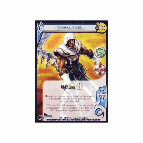 UFS Soul Caliber A Tale of Swords and Souls Zasalamel Ultra Rare FOIL Single Card