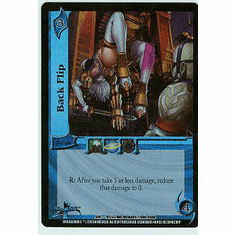 UFS Soul Caliber Back Flip FOIL Single Card