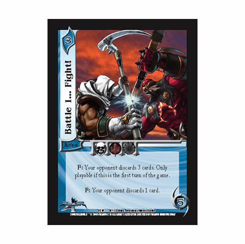 UFS Soul Caliber Battle 1  Fight! Foil Card