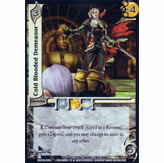 UFS Soul Caliber Cold Blooded Demeanor Foil Card x 4
