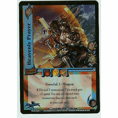 UFS Soul Caliber Heavenly Prayer FOIL Single Card