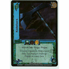 UFS Soul Caliber Kulutues Ultra Rare FOIL Card