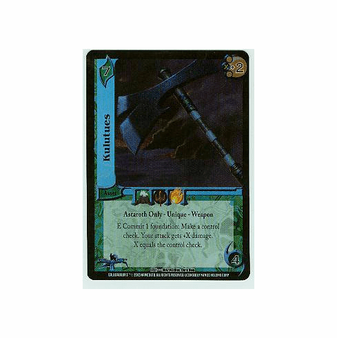 UFS Soul Caliber Kulutues Ultra Rare FOIL Card
