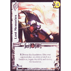 UFS Soul Caliber Lost Memories Foil Card