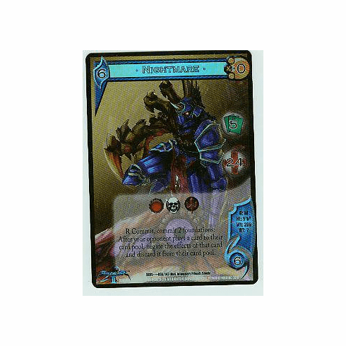 UFS Soul Caliber Nightmare Ultra Rare FOIL Card