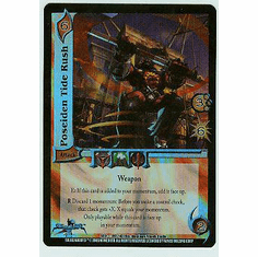 UFS Soul Caliber Poseidon Tide Rush FOIL Single Card