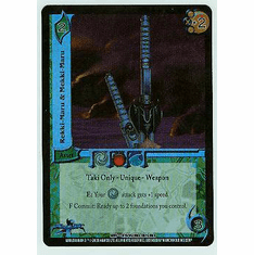 UFS Soul Caliber Rekki-Maru & Mekki-Maru Ultra Rare FOIL Card