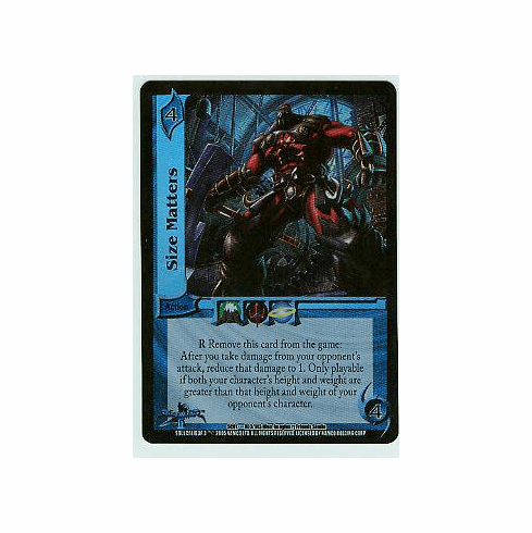 UFS Soul Caliber Size Matters FOIL Single Card