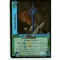 UFS Soul Caliber "Soulcaliber" FOIL Box Topper Card