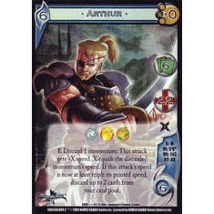 UFS Soulcalibur Arthur Foil Promo Card