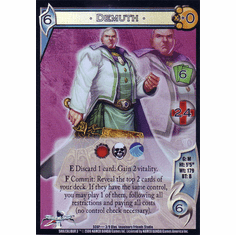 UFS Soulcalibur Demuth Foil Promo Card