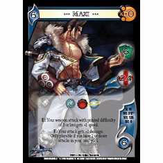 UFS Soulcalibur Maxi Foil Promo Card x4