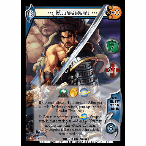 UFS Soulcalibur Mitsurugi Foil Promo Card