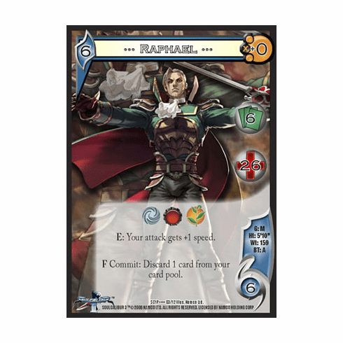 UFS Soulcalibur Raphael Foil Promo Card