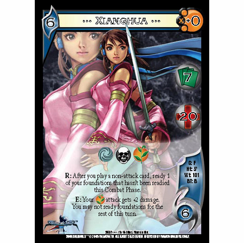 UFS Soulcalibur Xianghua Foil Promo Card
