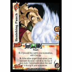 UFS Street Fighter Banishing Punch FOIL Single Card