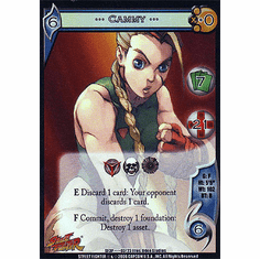 UFS Street Fighter Cammy Foil Promo Character Card x 4
