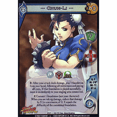 UFS Street Fighter Chun-Li Foil Promo Character Card