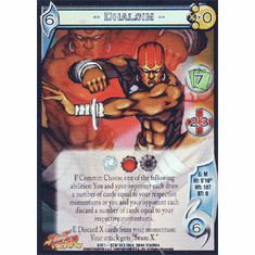 UFS Street Fighter Dhalsim Foil Promo Character Card
