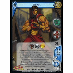 UFS Street Fighter Domination Guy Rare Card