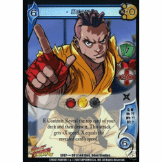 UFS Street Fighter Domination Sean Rare Card