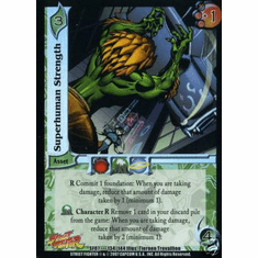 UFS Street Fighter Domination Superhuman Strength Rare Card
