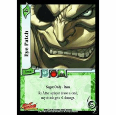 UFS Street Fighter Eye Patch FOIL Single Card