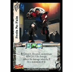 UFS Street Fighter Feels No Pain Ultra Rare FOIL Card