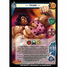 UFS Street Fighter Hugo Foil Promo Character Card x 4
