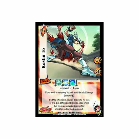 UFS Street Fighter Koshu To FOIL Single Card