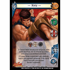 UFS Street Fighter Ryu Foil Promo Character Card x 4