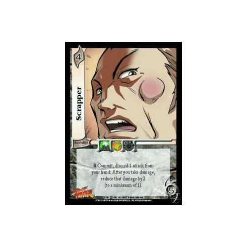 UFS Street Fighter Scrapper FOIL Single Card