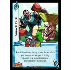UFS Street Fighter Smack Talk FOIL Single Card