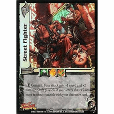 UFS Street Fighter "Street Fighter"  FOIL Box Topper Card
