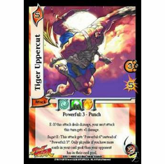 UFS Street Fighter Tiger Uppercut FOIL Single Card