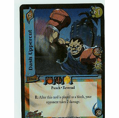 UFS Street Fighter World Warriors Dash Uppercut FOIL Single Card