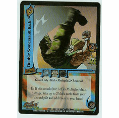 UFS Street Fighter World Warriors Double Somersault Kick FOIL Single Card