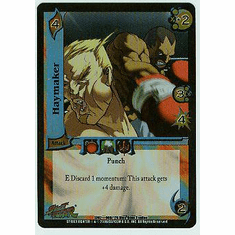 UFS Street Fighter World Warriors Haymaker FOIL Single Card