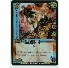 UFS Street Fighter World Warriors Head Press Somersault Skull Driver FOIL Single Card