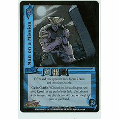 UFS Street Fighter World Warriors Man on a Mission FOIL Single Card