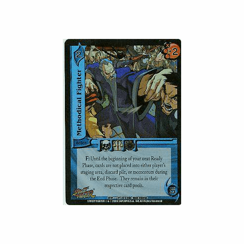 UFS Street Fighter World Warriors Methodical Fighter Ultra Rare FOIL Card