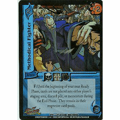 UFS Street Fighter World Warriors Methodical Fighter Ultra Rare FOIL Card