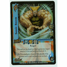 UFS Street Fighter World Warriors Sonic Boom FOIL Single Card