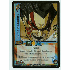UFS Street Fighter World Warriors Sumo Headbutt FOIL Single Card